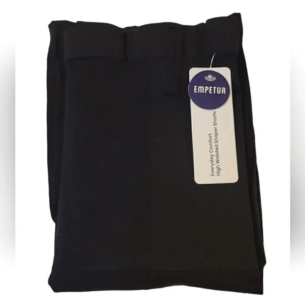 Empetua Black High Waisted Shaper Shorts Size 3X